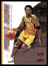 2000-01 Upper Deck Kobe Bryant Purple Reign #439 Los Angeles Lakers