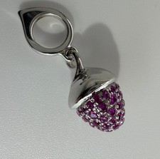 Tamara Comolli Mikado Bouquet  pendant Anhänger 18K Weißgold & Rubin