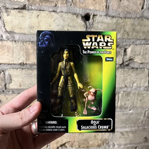 Star Wars Power Of The Force Oola And Salacious Crumb Fan Club Exclusive 1998