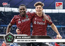 Topps NOW Bundesliga 2025/2026 - Card 124 - Noah Weißhaupt - Hannover 96