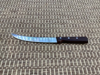Greban Professional Grade 8  Breaking Knife Wood Handle Stainless Steel Blade