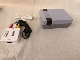 Mini NES Retro Game Console w/ Controller + AV to HDMI Converter Plug & Play