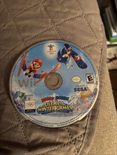 Mario & Sonic at the Olympic Winter Games (Nintendo Wii, 2009) *Disc Only* #jaso