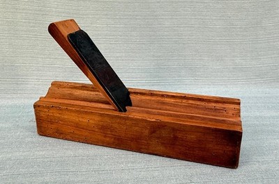 Antique C. Willms Mainz 11'' Wood Plane w/Peugeot Jackson Iron