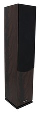 Rockville Lux 658 Dark Wood Dual 6.5" Premium Tower Speaker Home Theater 8 Ohm
