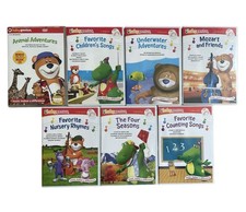 Baby Genius DVD Lot X7 With Bonus CD s Fav Songs Rhymes Adventures 0-48 Months