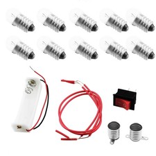 Circuit Experiment Small Light Bulb Kit Electricity Learning Kit Battery Box Lam