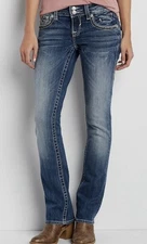 Vigoss The New York Bootcut Demin Embellished Designer Jeans Women’s 5/6