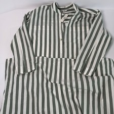 NWT Madewell Poplin Oversized Midi Length Shirtdress in Stripe XS