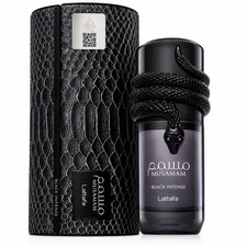 Lattafa Musamam Black Intense EDP 3.4oz Unisex Perfume Long Lasting New Spray