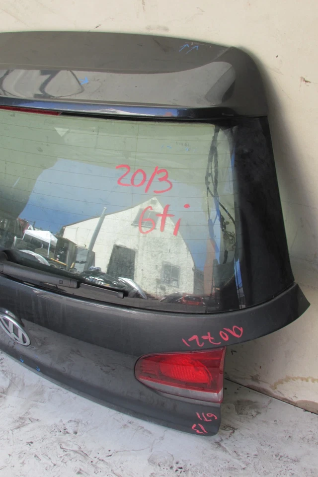 Volkswagen VW GTI 2010-2014 Golf hatchback 2,0 L puerta trasera maletero tapa puerta levadiza Foto 2 de 4