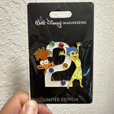 Disney WDI MOG Mickeys Glendale The Story Continues Inside Out 2 Joy Anxiety Pin