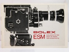 Factory Bolex Esm Motor Instruction Manual Original Nice Factory Bolex Esm Motor Instruction Manual Original Nice