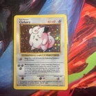 Pokémon TCG Clefairy 5/102 Base Set Shadowless Holo Rare 1999 VTG WOTC LP