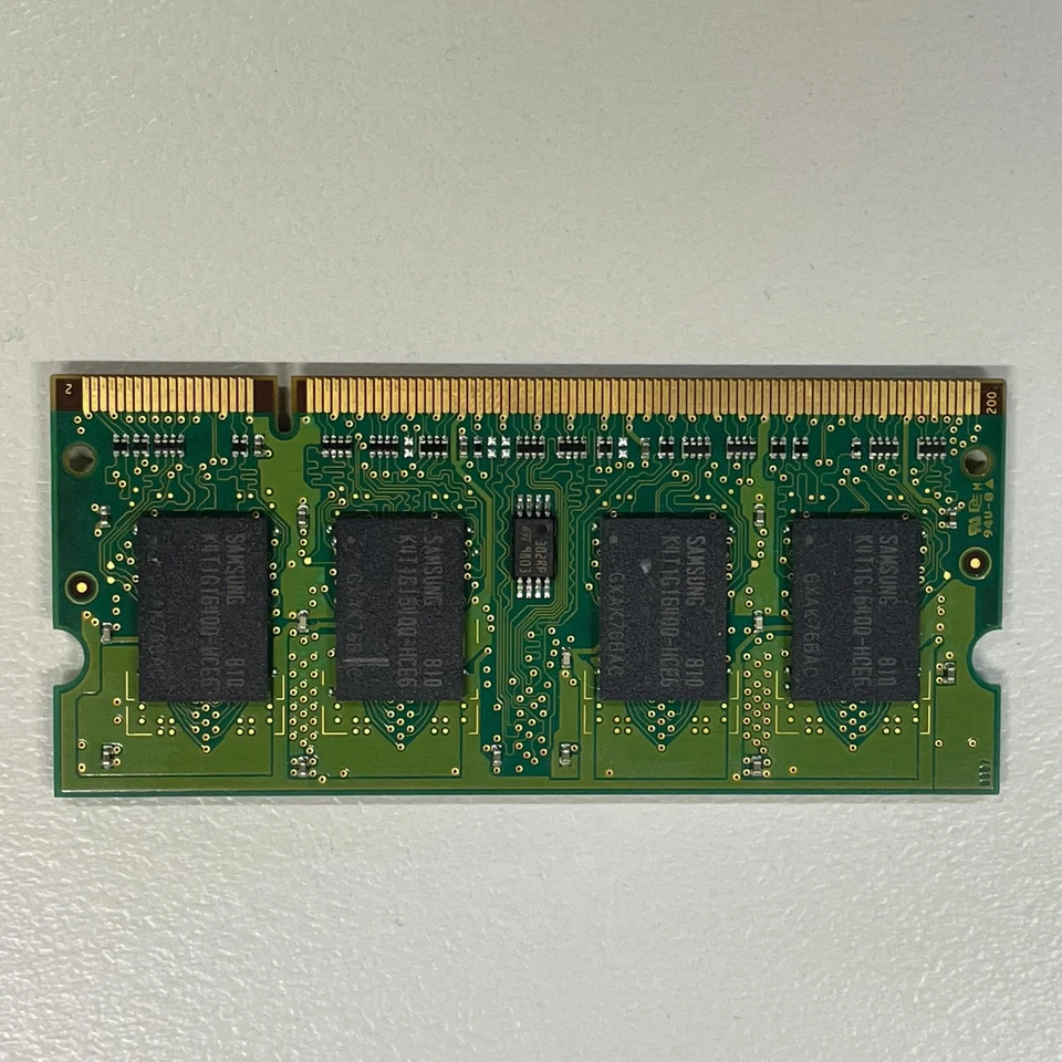 Samsung 1GB DDR2 RAM PC2-5300 667MHz CL5 1.8V non-ECC SoDIMM M470T2864QZ3-CE6 - Image 4 of 4