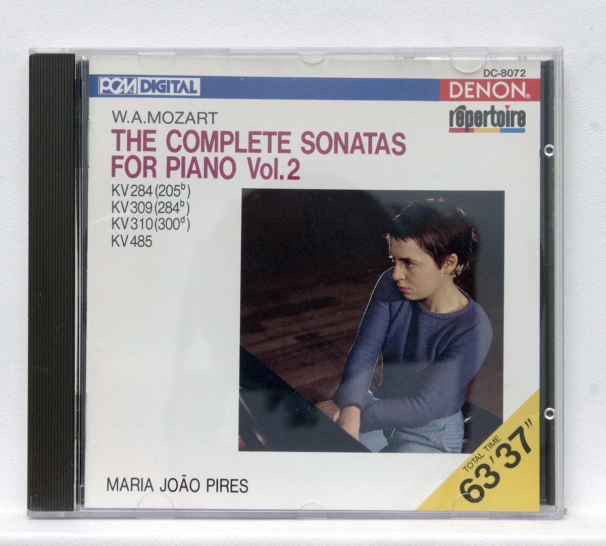 MARIA JOAO PIRES ⸺ MOZART piano sonatas vol.2 ⸺ DENON CD NM | eBay