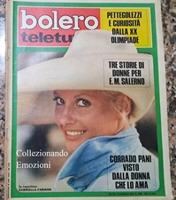 Bolero Teletutto  1323 del 1972-Gabriella Farinon-Dik Dik-Liza Minelli-Don Backy