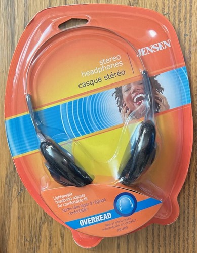 Jensen ~ JHH100 ~ Over Ear ~ Lightweight Adjustable Headband ~ Brand New - Picture 1 of 4