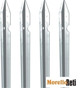 Paletti Recinzione Plastica Bianca 108cm - 10 Pezzi Con Occhielli | Per Pascolo, Giardino, Nastro - Foto 8