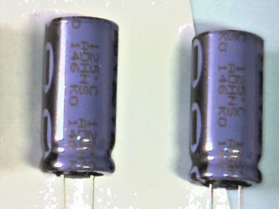   5x Elko 680uF 50V 125° Vishay BCC 146 RTI Low ESR Low Imp Capacitor