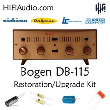 Bogen DB-115 restoration kit service recap ca...