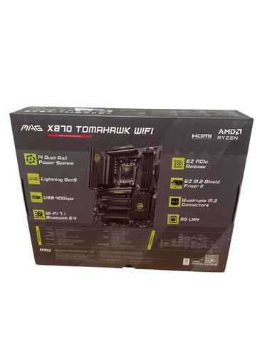 MSI MAG X870 TOMAHAWK WIFI AM5 ATX Gaming Motherboard - Picture 3 of 6