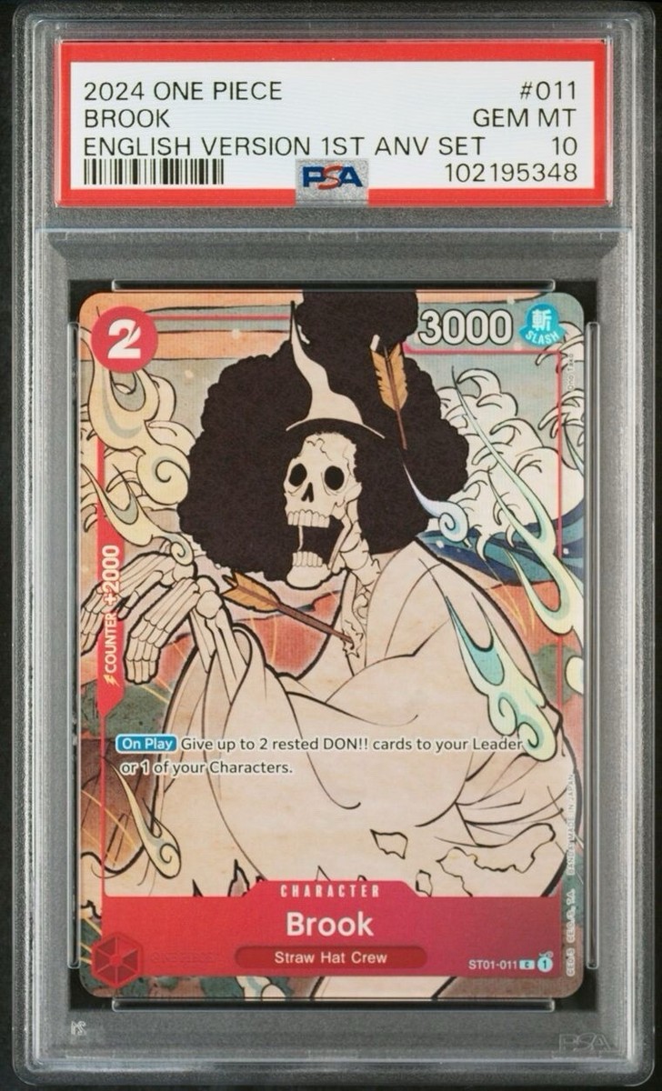 PSA 10 And 9 Sequential Set One Piece English Version 1st