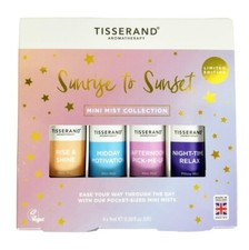 Tisserand Sunrise To Sunset Mist Collection 4 x 9ml Made In England