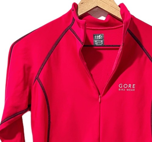 Gore Bike Wear Cycling Jacket Women’s Med | Magenta - Picture 3 of 5