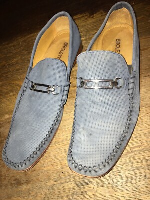 Suede Dark Grey Loafers Vionic Men display picture 1