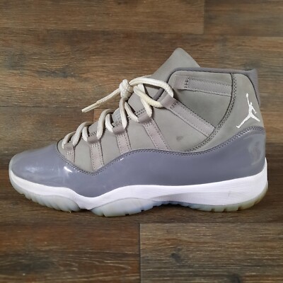 Nike Air Jordan 11 Retro Cool Grey Mens Size 11 Sneakers Shoes