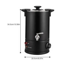 Commercial Dispenser Brewer Hot Water 8L Coffee Urn Machine Office Coffee Urn