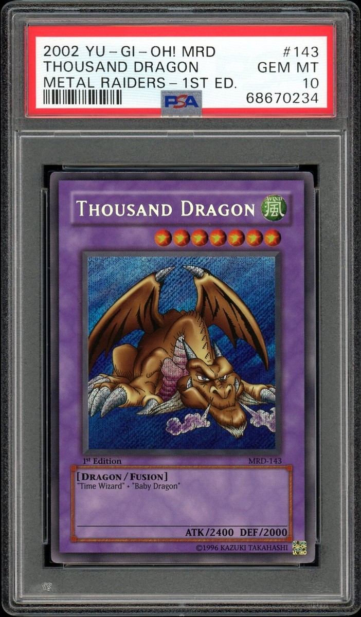 1999年 千年竜　THOUSAND DRAGON PSA10 Yahoo!オークション -「千年竜 psa10」(ゲーム) の落札相場