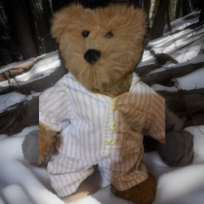 Ashton Drake Etta Foran & Pat Joho Pajama Teddy Bear 1996 14'' Tall Plush Bear