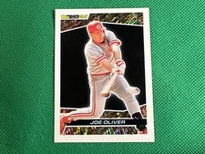 1993 Topps Black Gold #14 Joe Oliver Cincinnati Reds