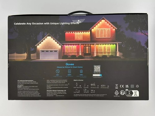 Govee 100ft Outdoor Elite Smart Lights – Waterproof & Color-Changing! White - Picture 3 of 3