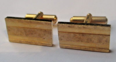 Boutons de manchette Plaqué Or - Le Mousquetaire