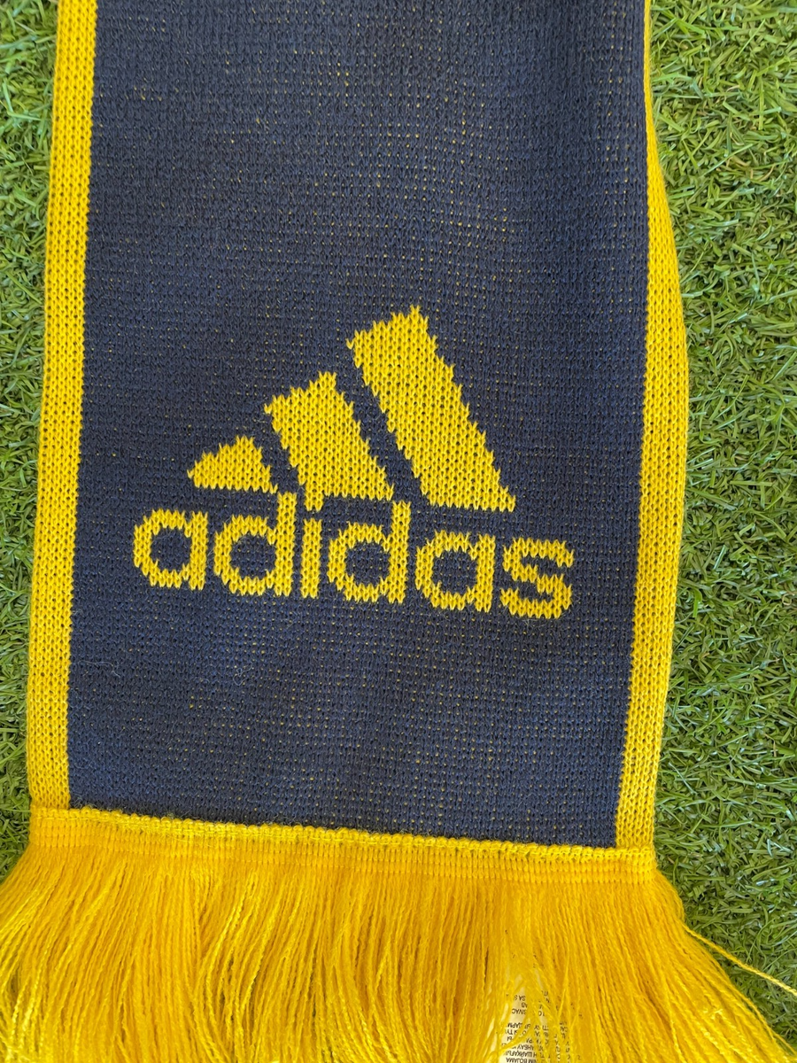 adidas Arsenal FC Scarf - Navy blue/Yellow | eBay