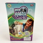 My Fun Fish Cleaning Tank 4.5" x 4.5" x 10" - New in Box Never Used