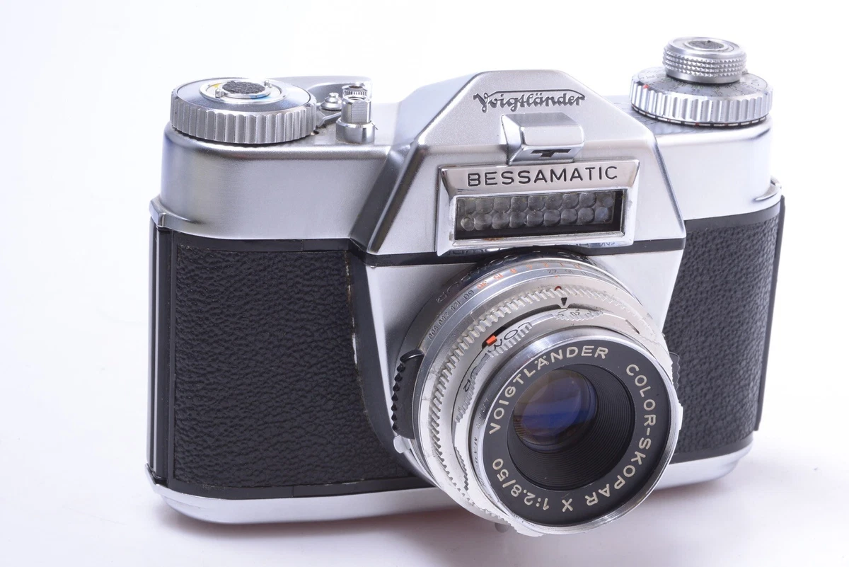 ✓ VOIGTLANDER BESSAMATIC DELUXE *MINTY* 35MM CAMERA 50MM 2.8 COLOR-SKOPAR X  LENS eBay