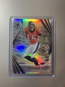 Courtland Sutton  Denver Broncos  Panini Phoenix NFL 2018  SILVER ROOKIE SP