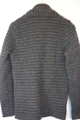 $495 | STEPHAN SCHNEIDER CARDIGAN SWEATER JUMPER 3 XS SMALL GREY