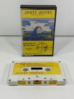 James Moore God Can Do Anything Cassette 1985 Secret SR 2301 Gospel Xian Rare
