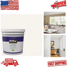 2 Gallon. Ultra Pure White Ceiling Flat Interior Paint, Ceiling,Mildew Resistant