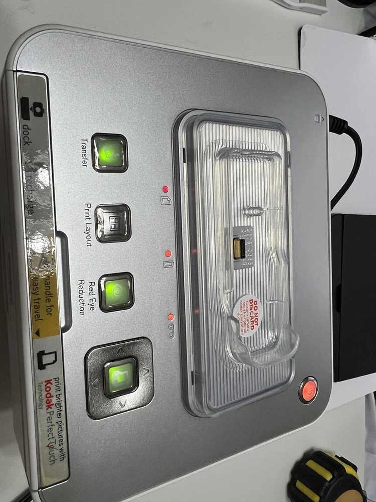 Kodak G600 EasyShare Digital Photo Printer Dock & Power Supply | Working