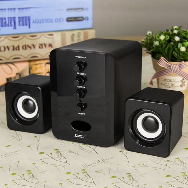 Sada Usb Wired 2 1 Stereo Computer Speakers Subwoofer For Laptop