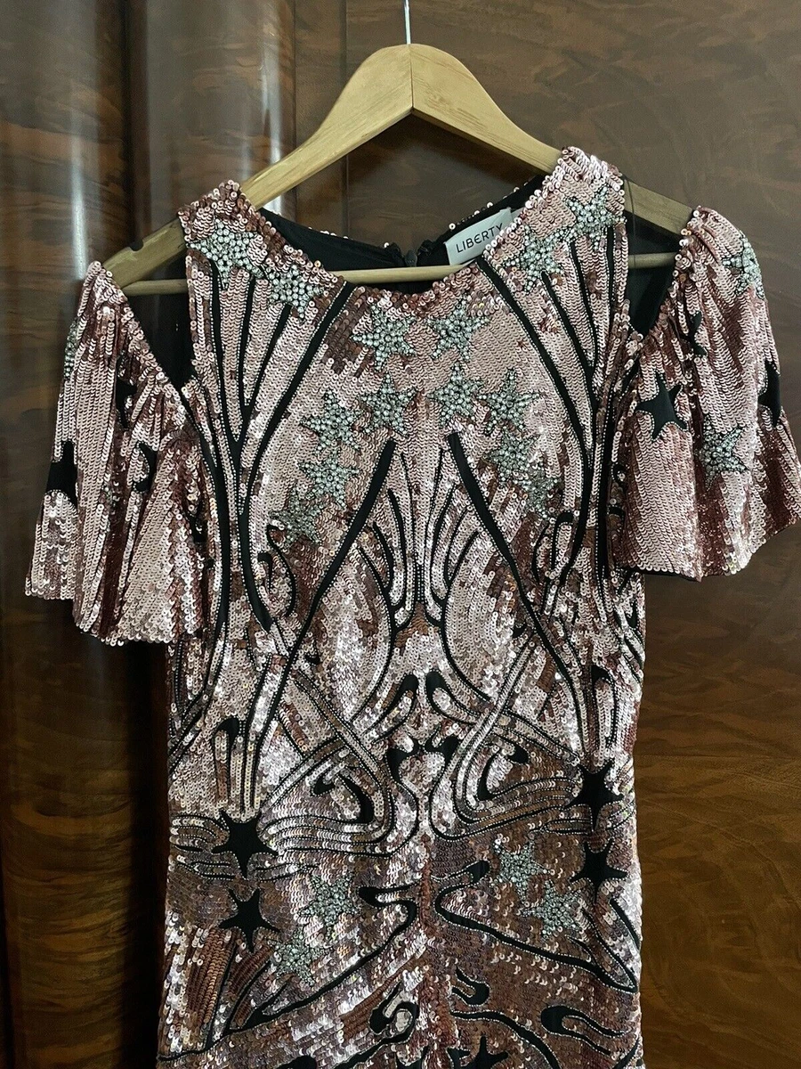 Ianthe top sparkle dress