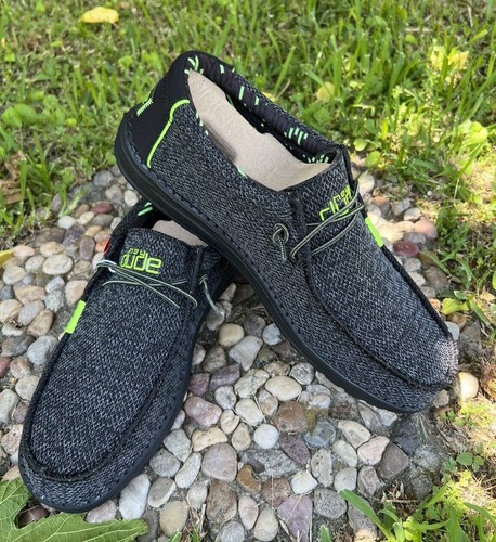 WALLY SOX NEON LIME SHOES SLIP 