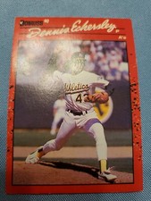 1990 Donruss Dennis Eckersley Oakland A’s #210 and Dan Gladden 22#