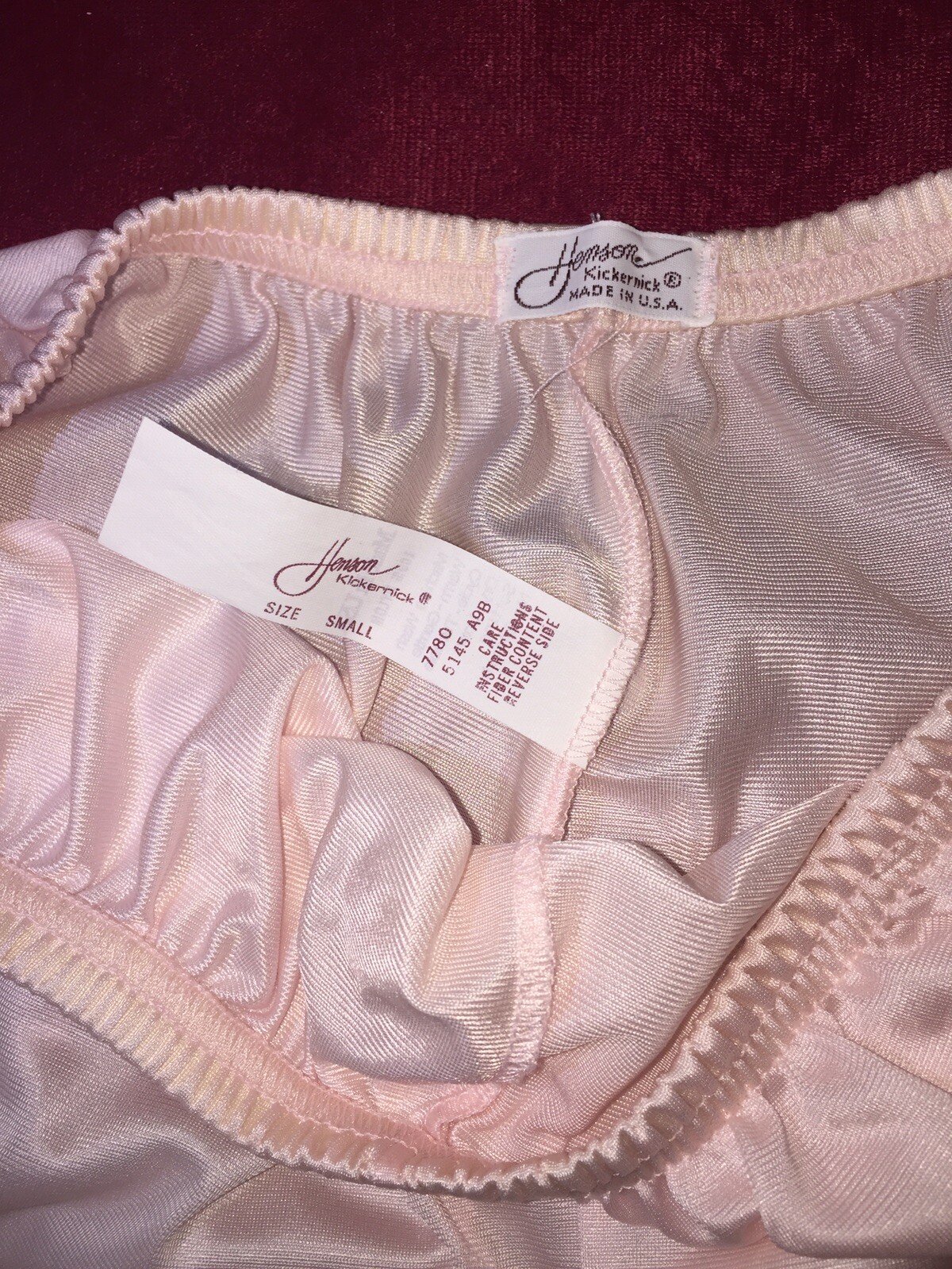 Vintage Pink Nylon Pajama Pants By Henson Kickernick … Gem